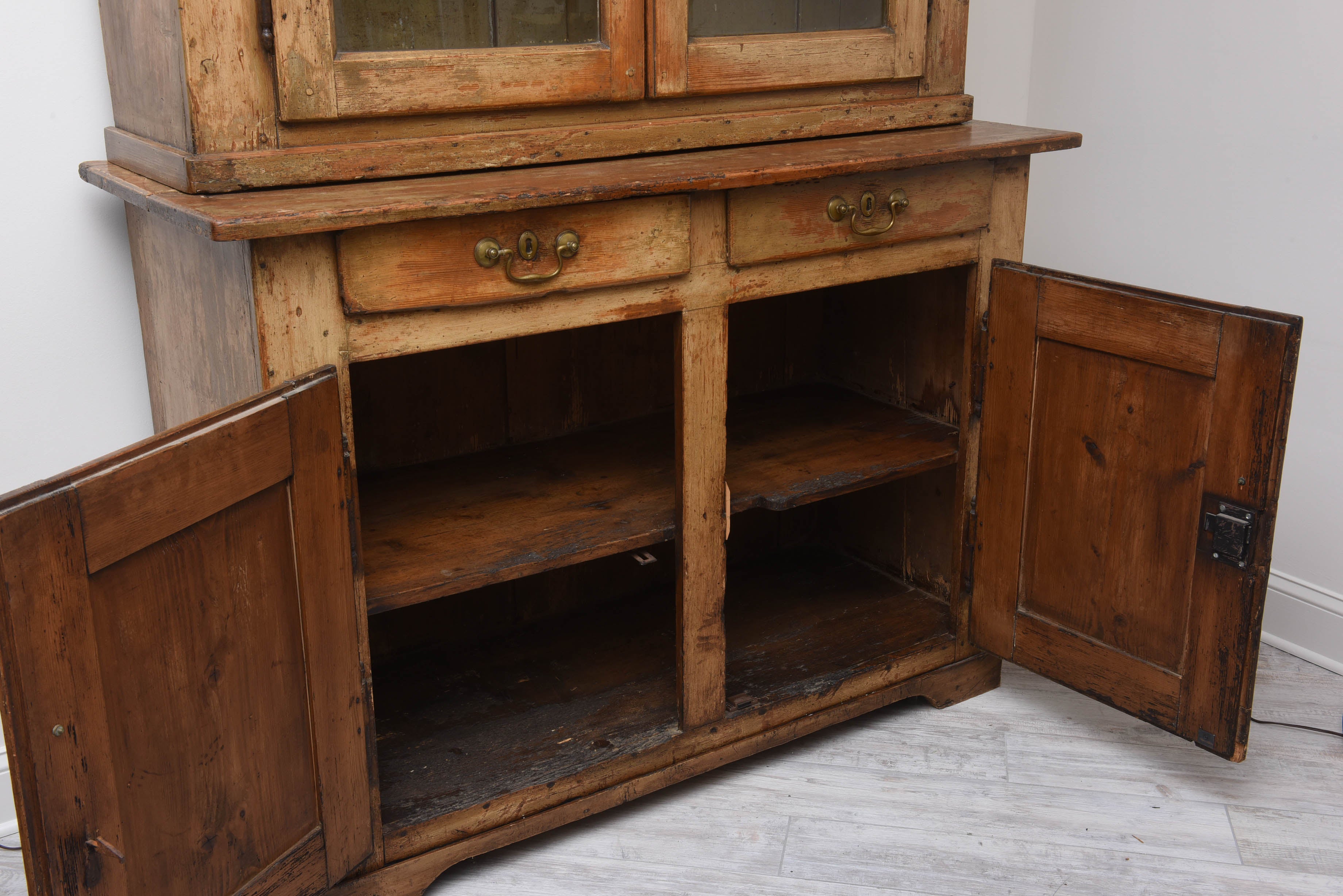 19th Century Country Pine Cupboard 6