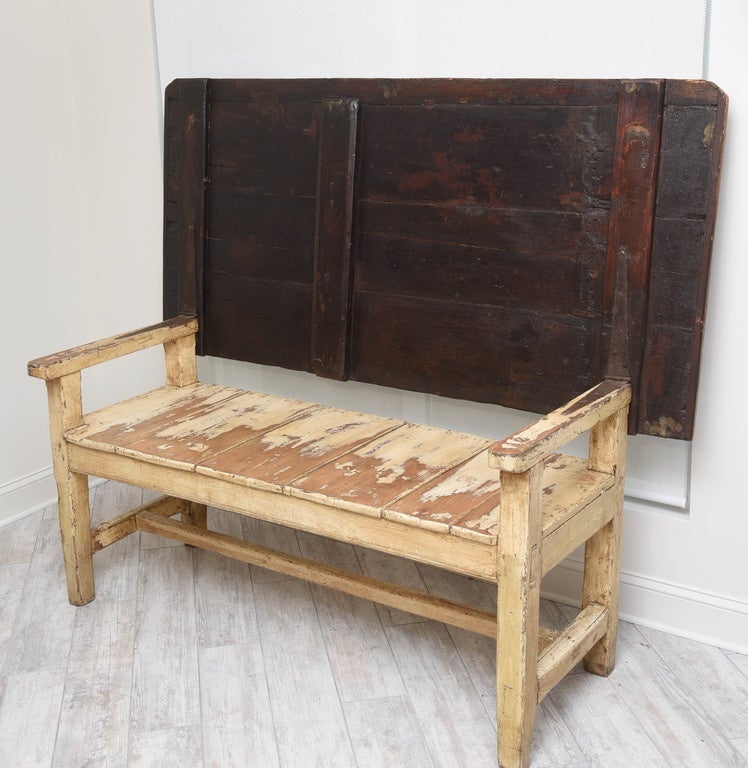 19th Century Hutch Table or Bench For Sale at 1stdibs