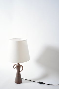 Anthropomorphe Keramiklampe, 1950er Jahre.