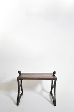 Folke Bensow cast iron and wood bench, 1920s.