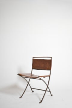 Paire de chaises de style Jansen, années 1970.
