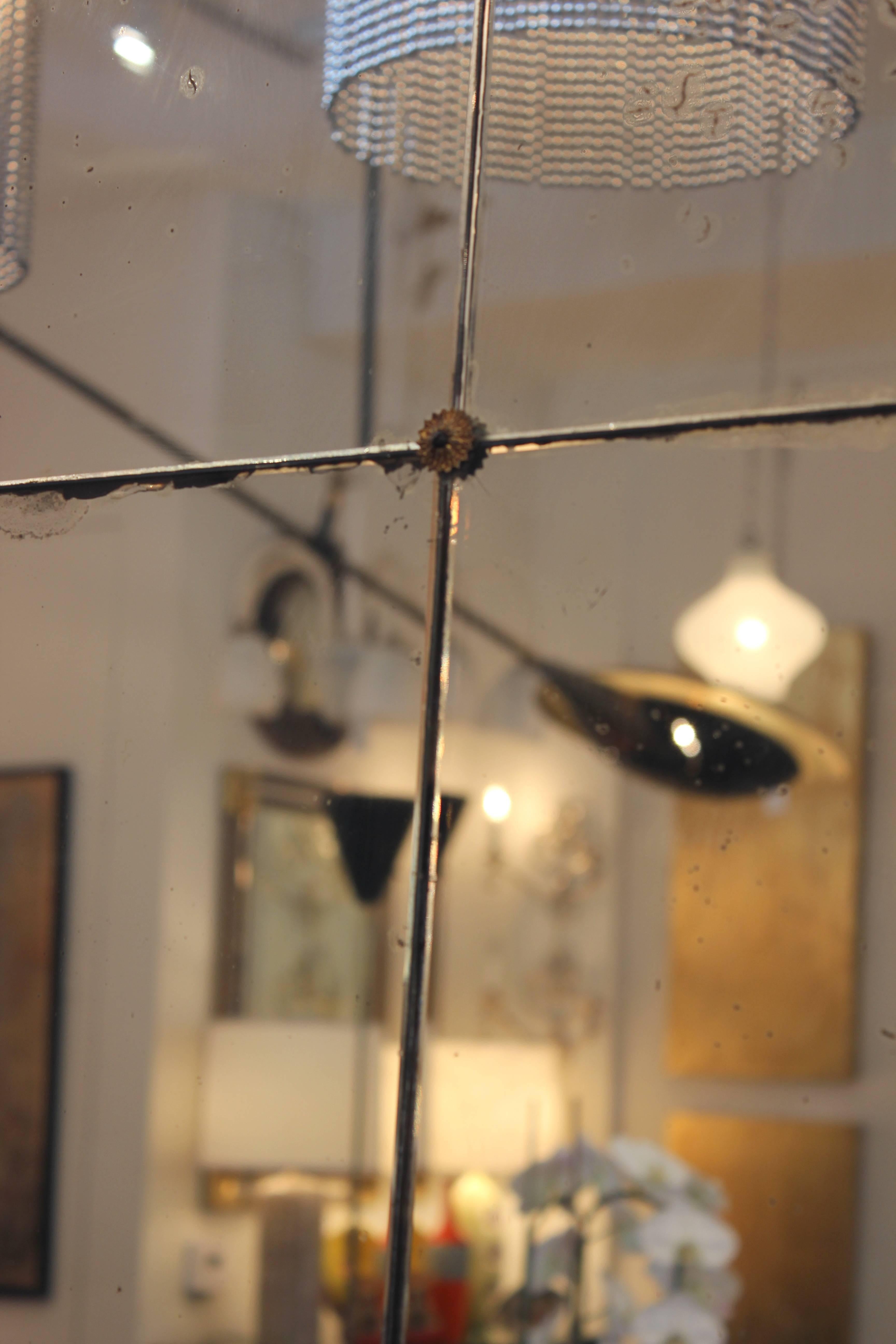 19th Century Turn of the 20th Century Large Mirror For Sale