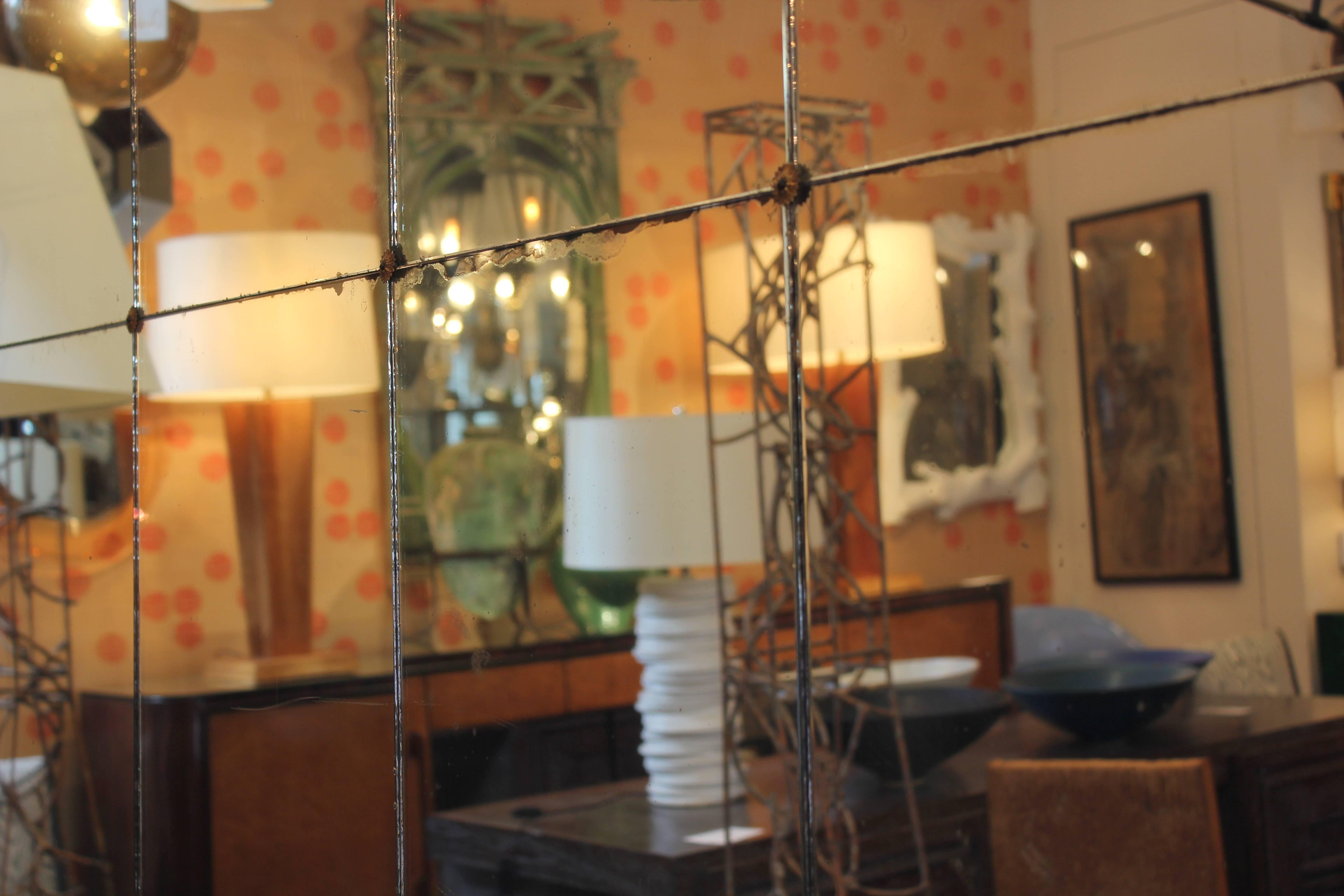 Turn of the 20th Century Large Mirror For Sale 1