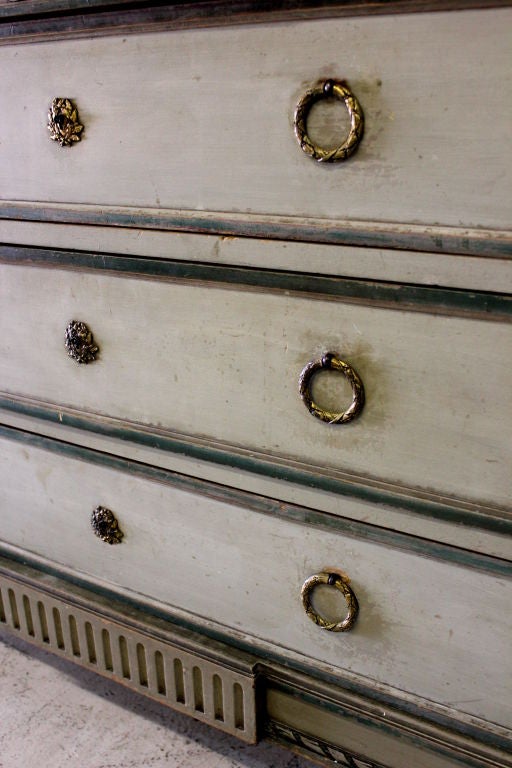 Louis XVI Cabinet with Original Marble Surface 2