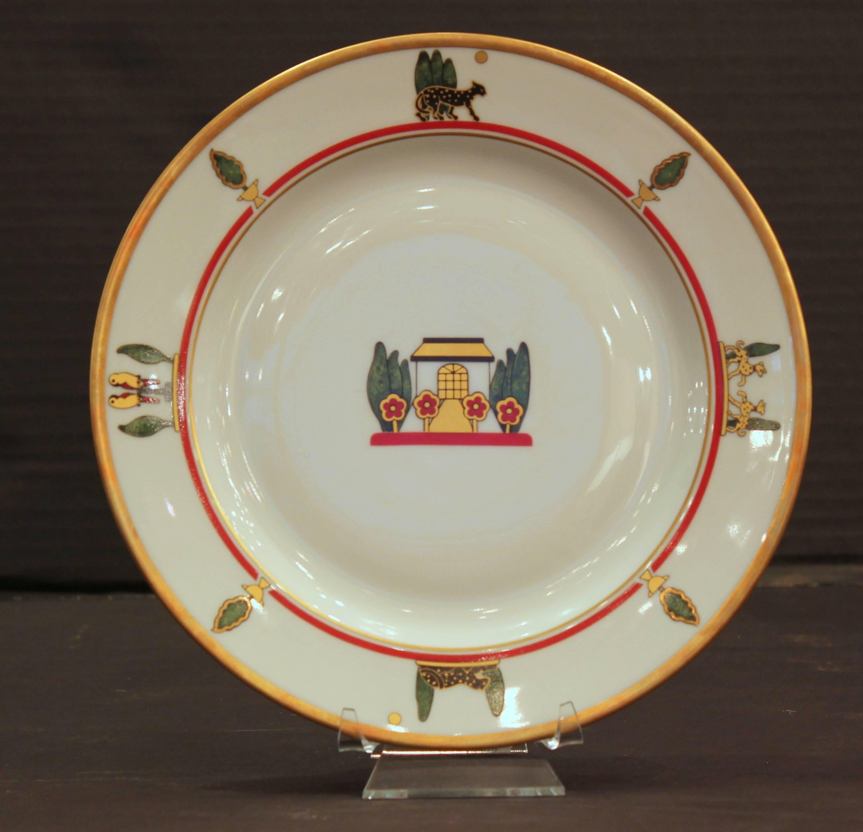 French La Maison De Louis Cartier Six Place Setting