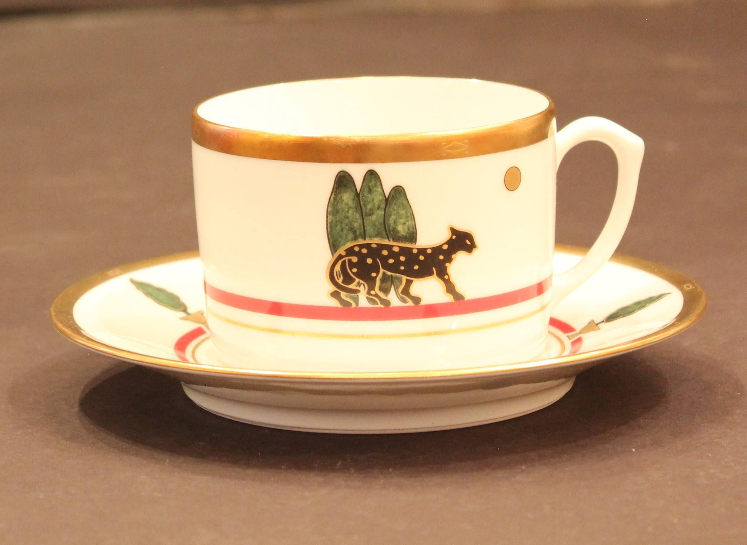Late 20th Century La Maison De Louis Cartier Six Place Setting