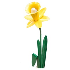 Vintage Daffodil Floor Lamp