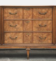 Mastercraft Burled Wood Credenza