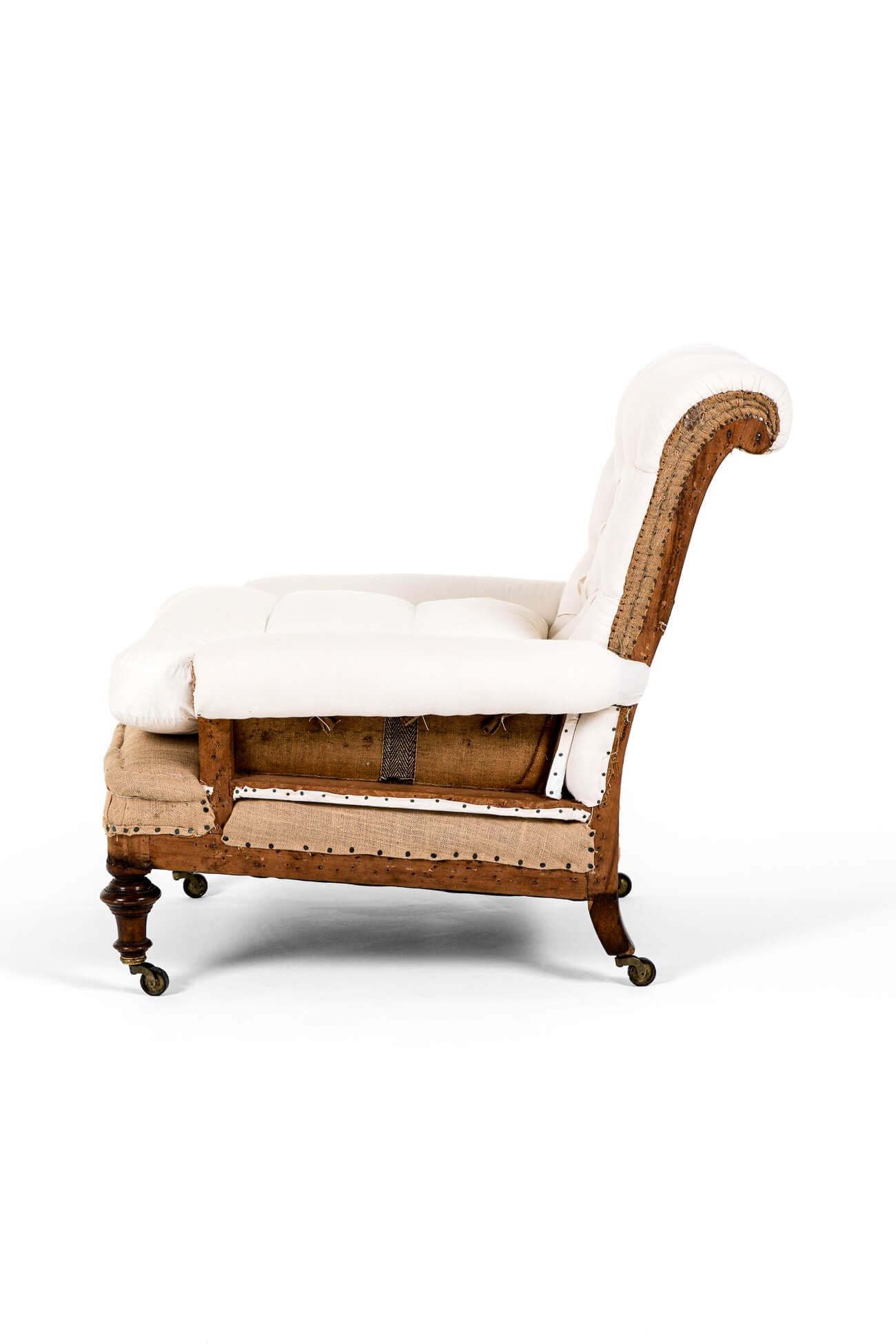 Scottish Deconstructed Library Sessel (19. Jahrhundert) im Angebot