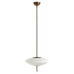 Bespoke Italian "Cosmos" Chandelier, in anticated brushed brass