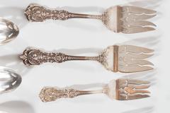 205 Piece Sterling Flatware Service Designed by Ernest Meyers for Reed & Barton