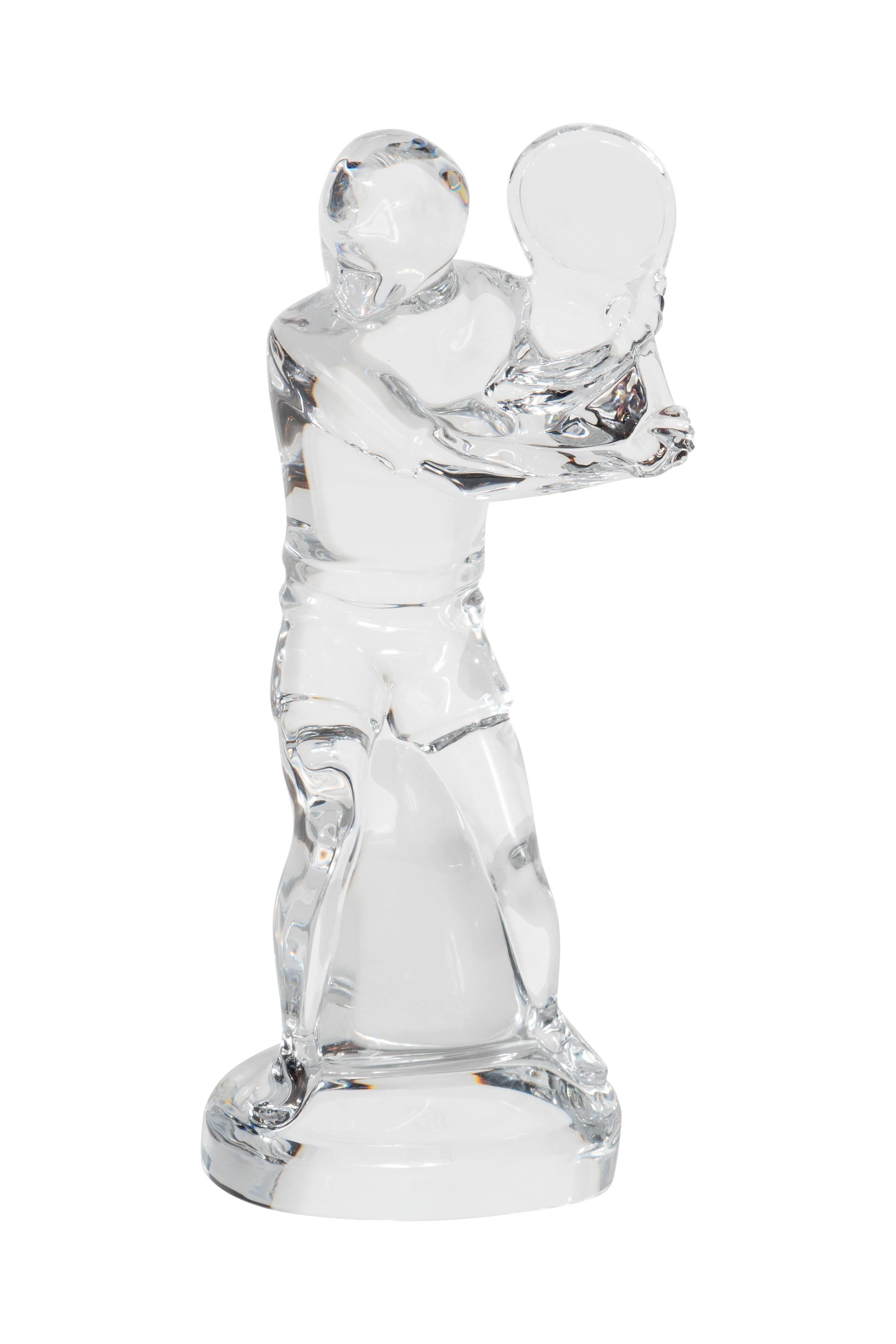 crystal tennis player
