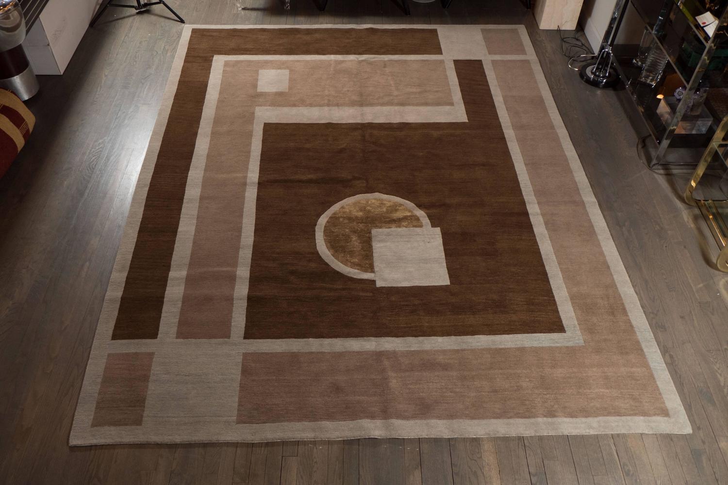 Art Deco Area Rug - Area Rugs - Wool Rugs - Floor Covering