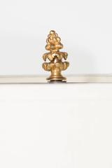 Pair of Neoclassical Colonnade Table Lamps in Bronze with Brass Detailing