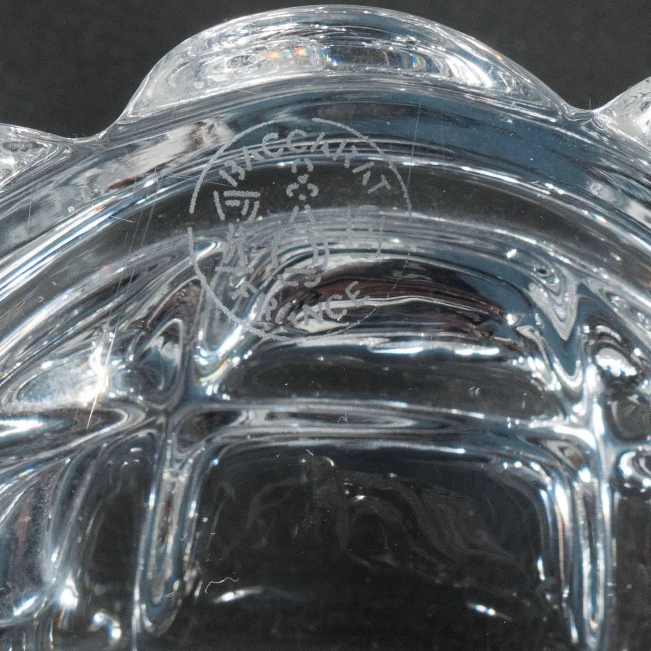 Mid-Century Baccarat Crystal Turtle Paperweight / Figurine In Excellent Condition In New York, NY
