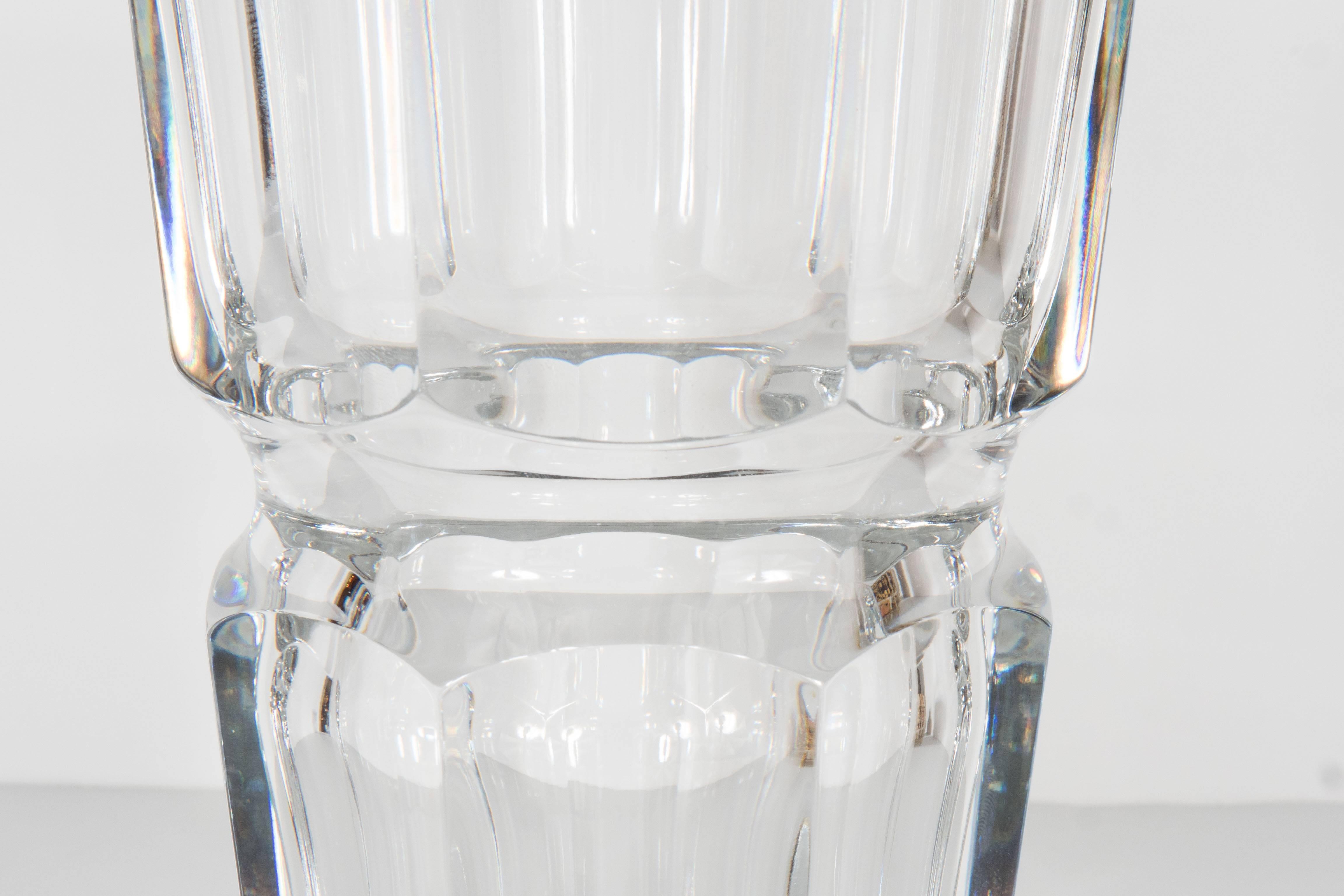 vase en baccarat