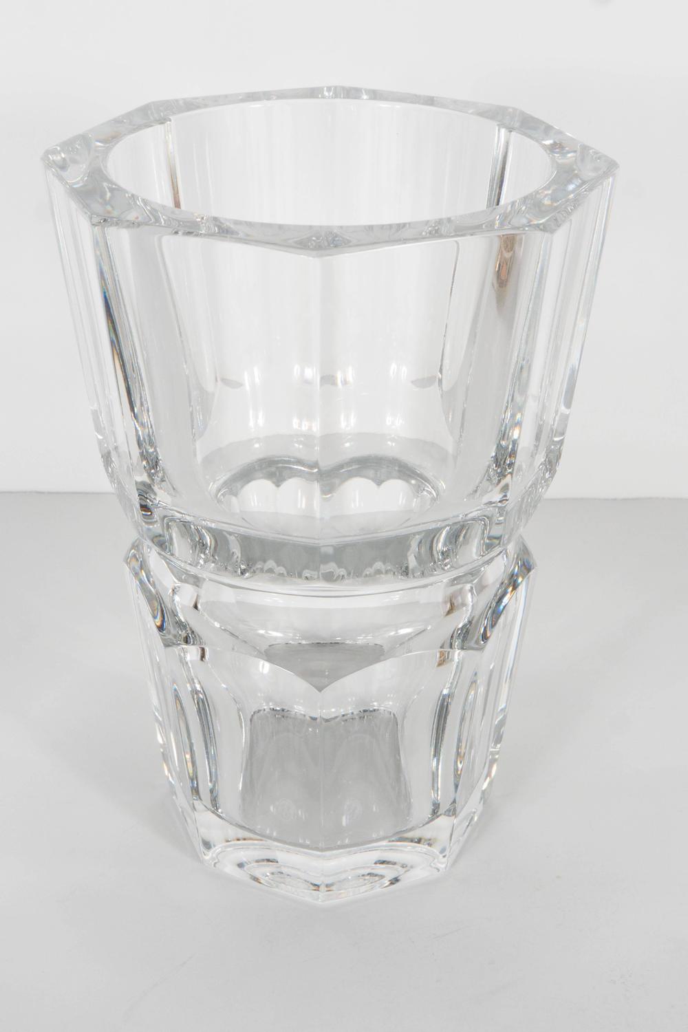 Baccarat Crystal "Edith" Vase at 1stdibs