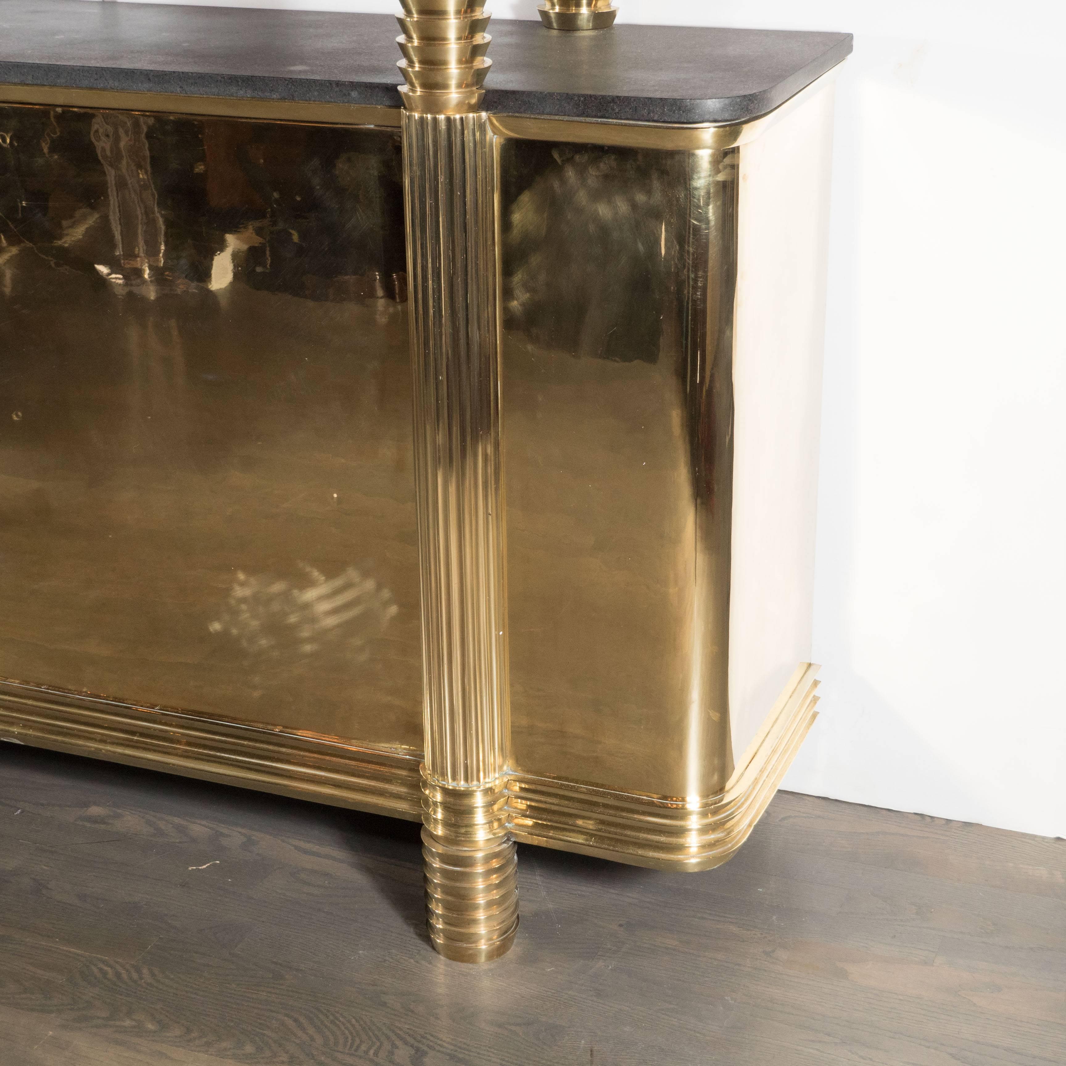 brass cabinet