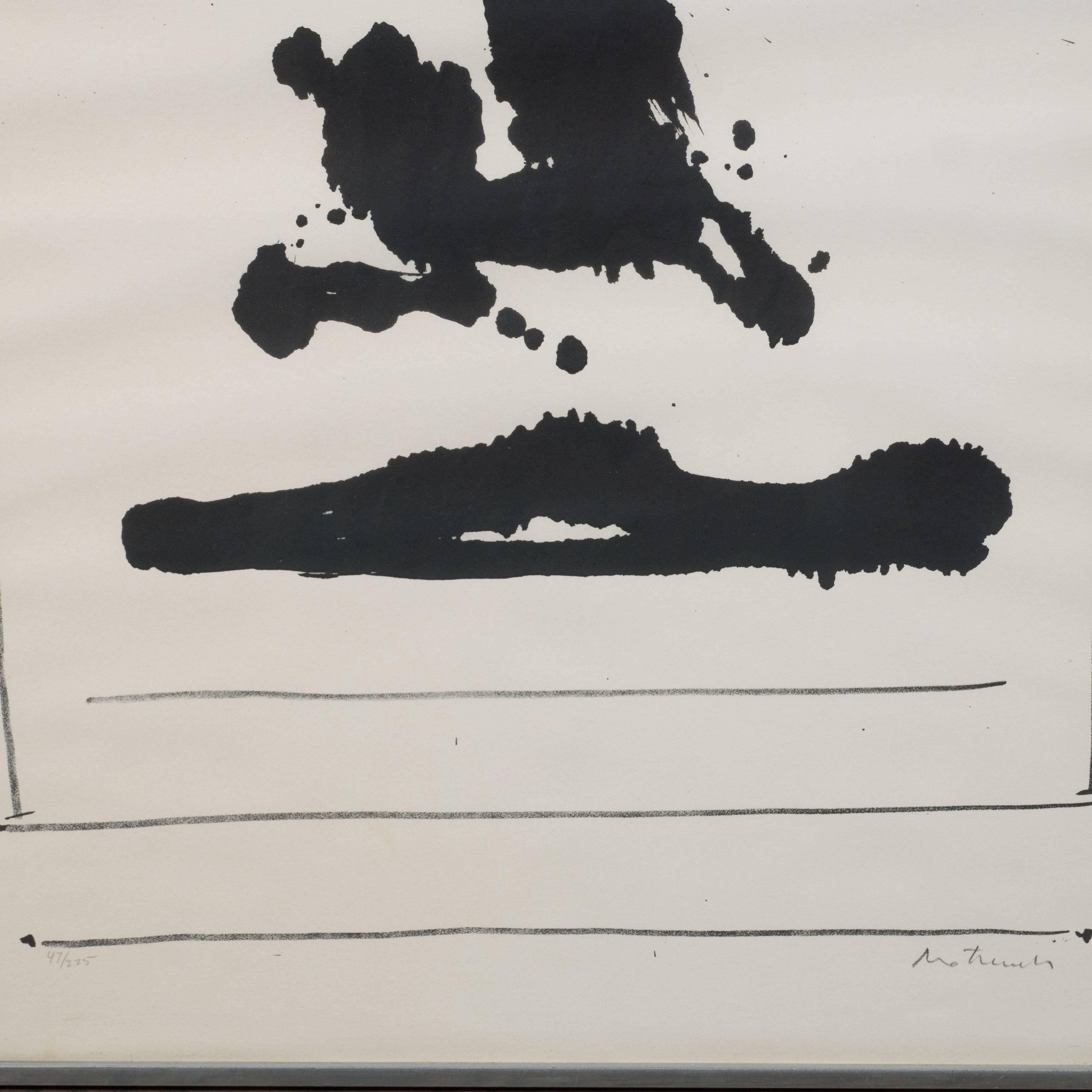 Expressionist Robert Motherwell 