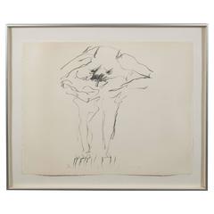 Willem de Kooning "Clam Digger" (Litho # 3 from Portfolio 9) Lithograph, 1967