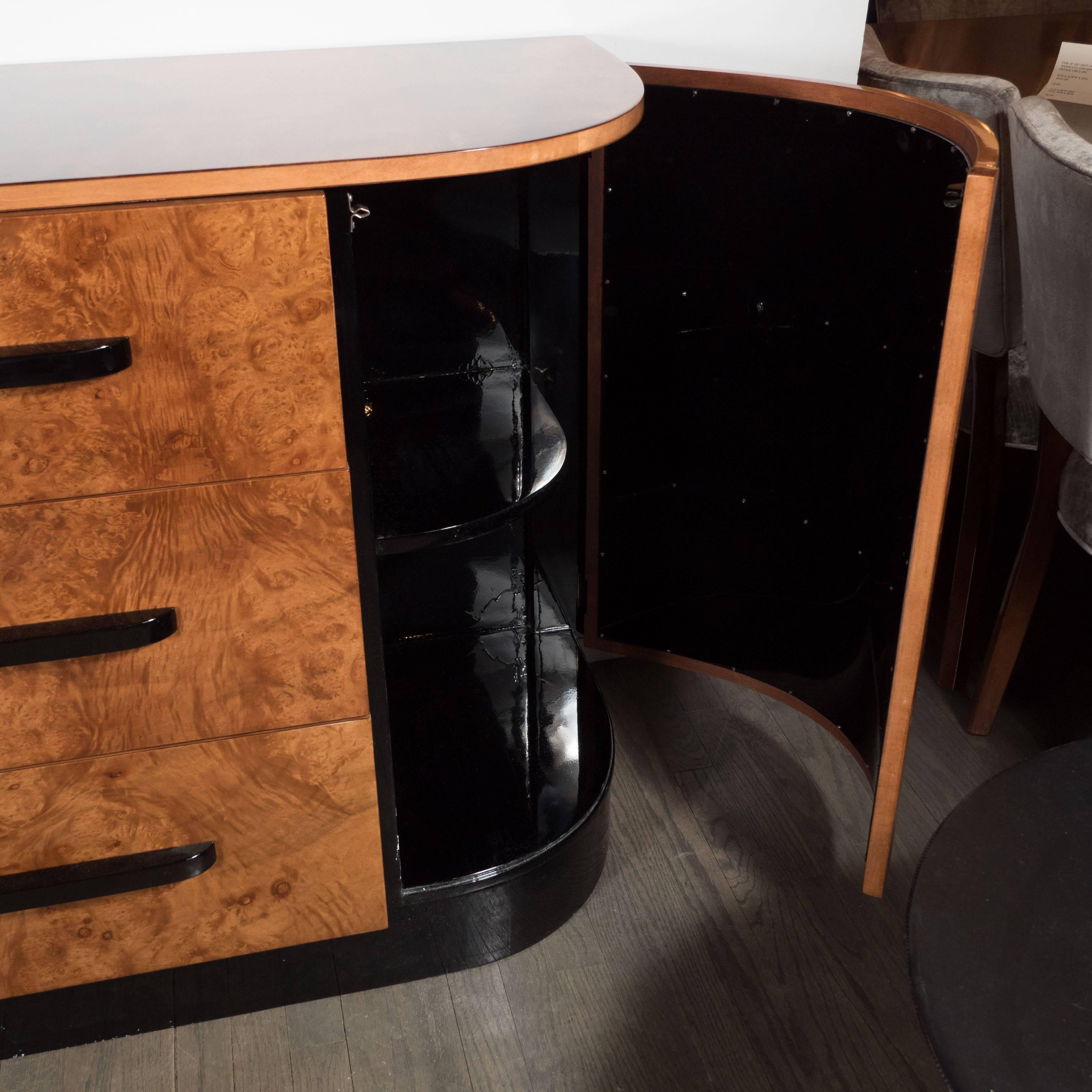 Streamline Machine Age Art Deco Sideboard by Walter Dorwin Teague for Hastings  In Excellent Condition In New York, NY