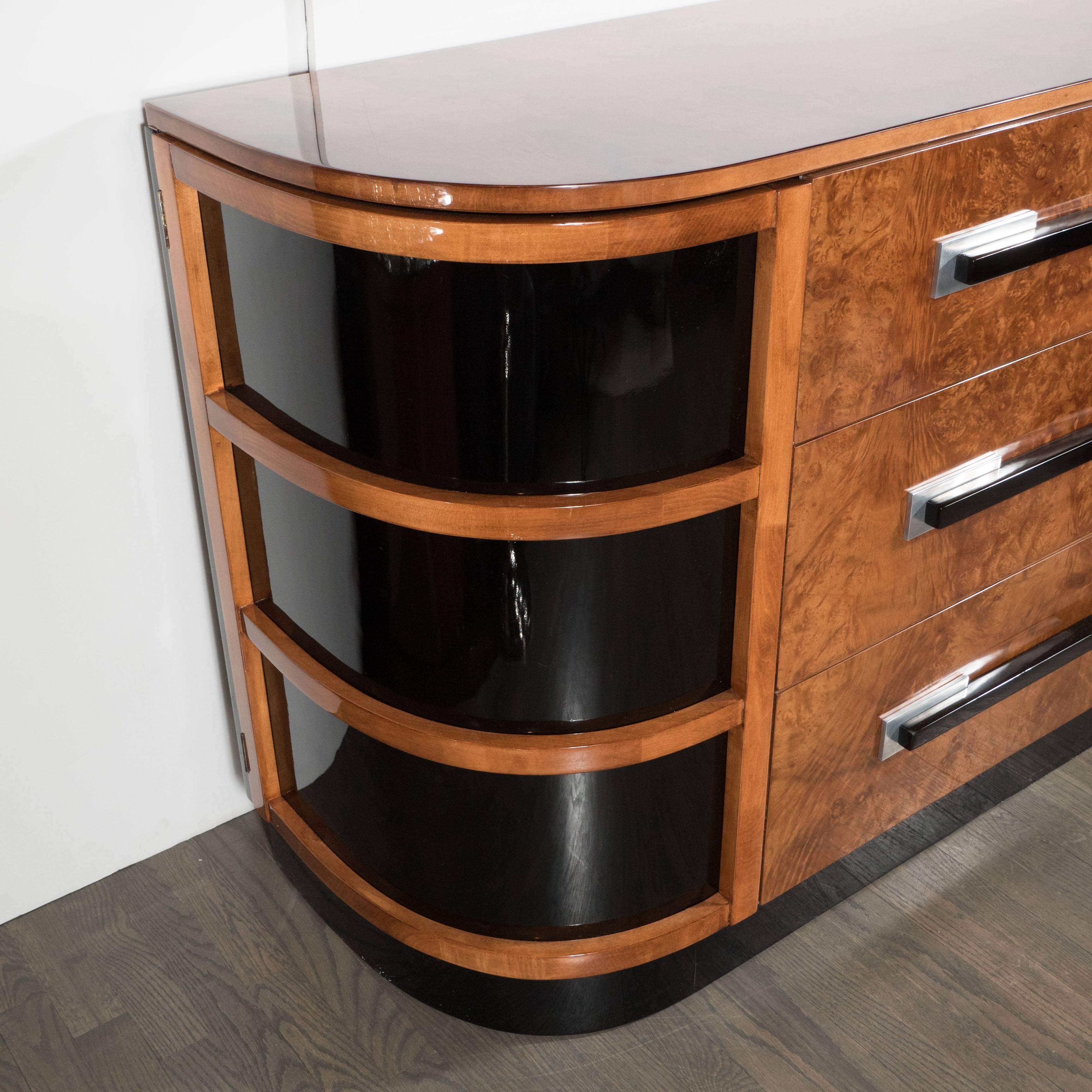 American Streamline Machine Age Art Deco Sideboard by Walter Dorwin Teague for Hastings 