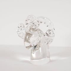 Cartier Muranoglas-Protome aus der Mitte des Jahrhunderts:: entworfen von Vetreria Archimede Seguso