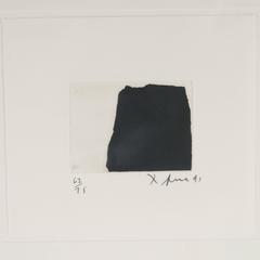 Modernist Richard Serra Abstract Etching, Signed Numbered and Dated