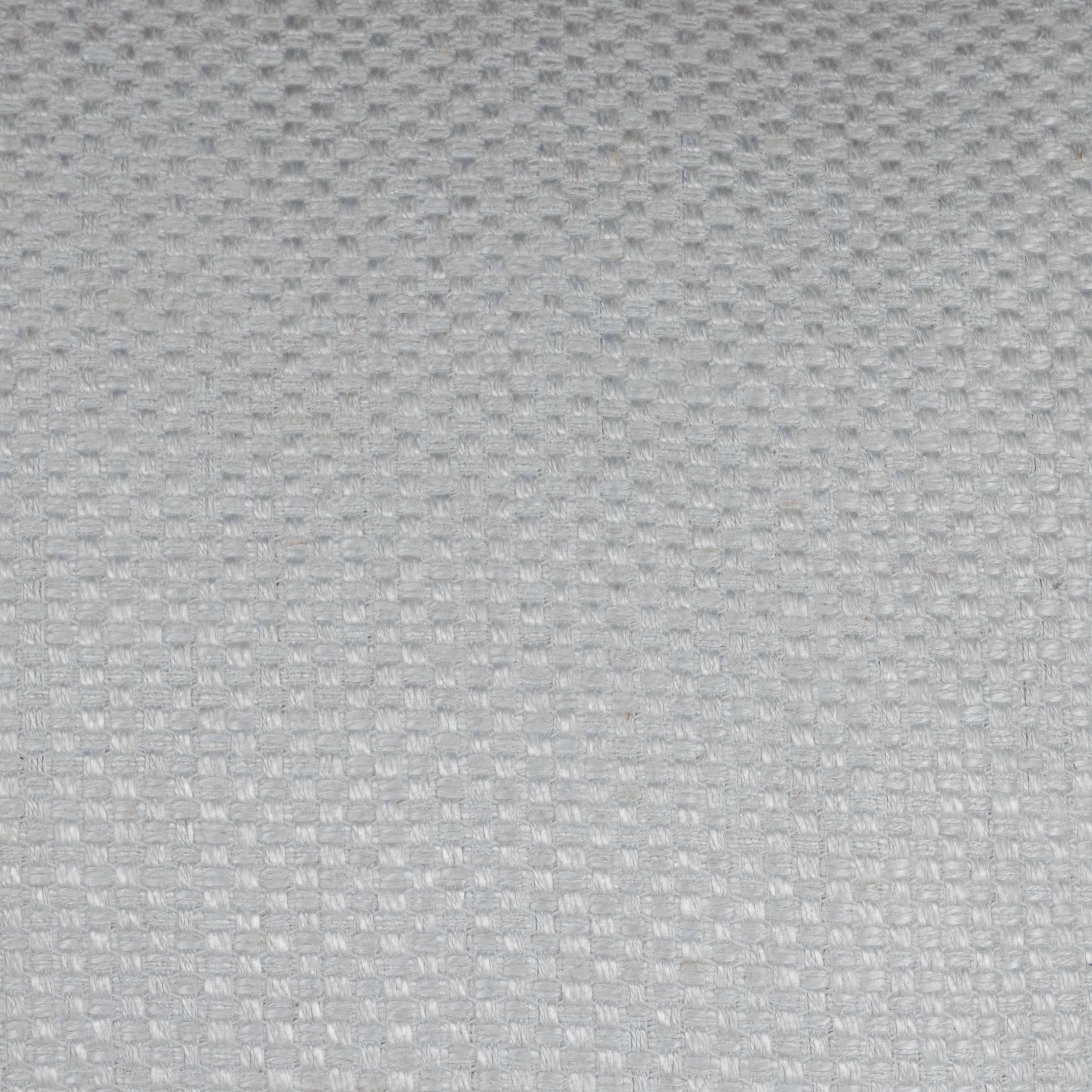 Paire de coussins carrés en soie italienne tissée à la main à motifs en or blanc Excellent état - En vente à New York, NY