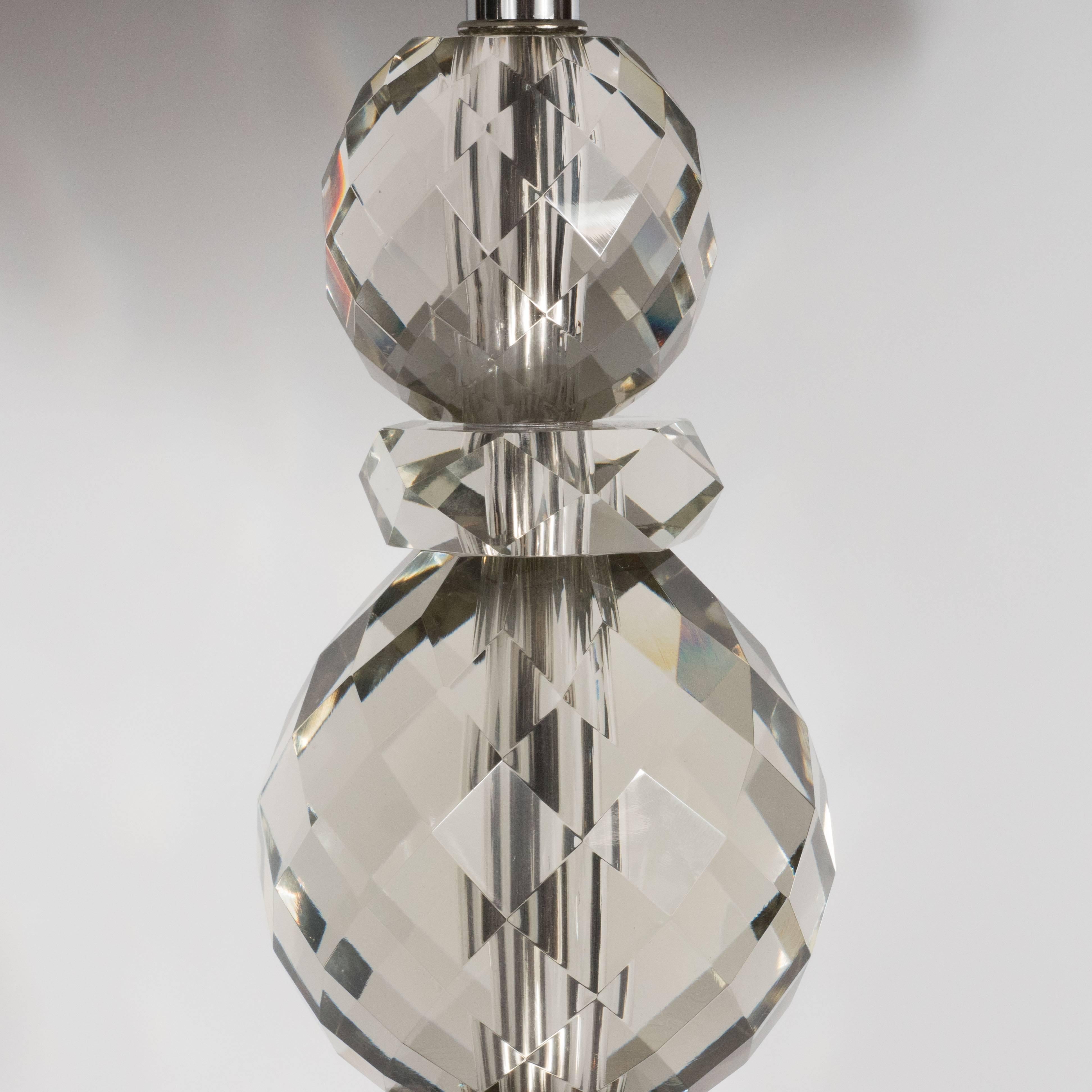 elegant crystal table lamps