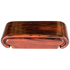 Modernist Handcrafted Sliding Rosewood Box by Nick Malignano