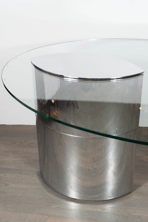 Italian Mid-Century Modernist Cini Boeri Lunario Desk/Table by Gavina for Knoll