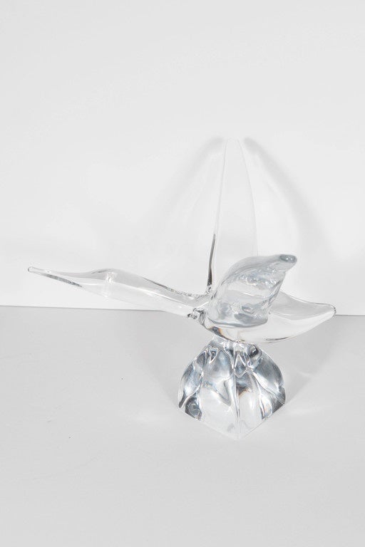 daum france crystal bird