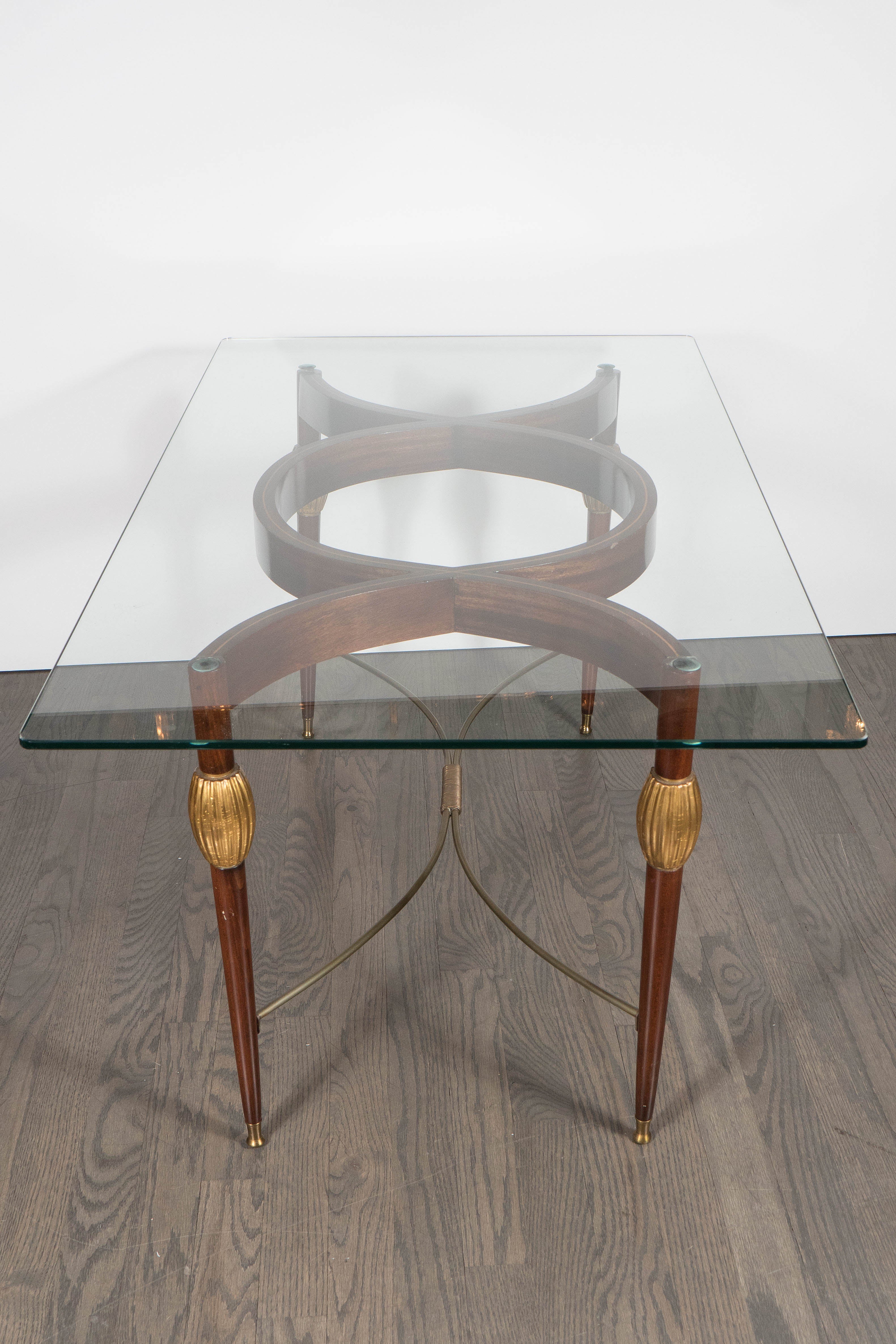 Mid-Century Modern Italian Cocktail Table in the Style of Gio Ponti, circa 1945 1