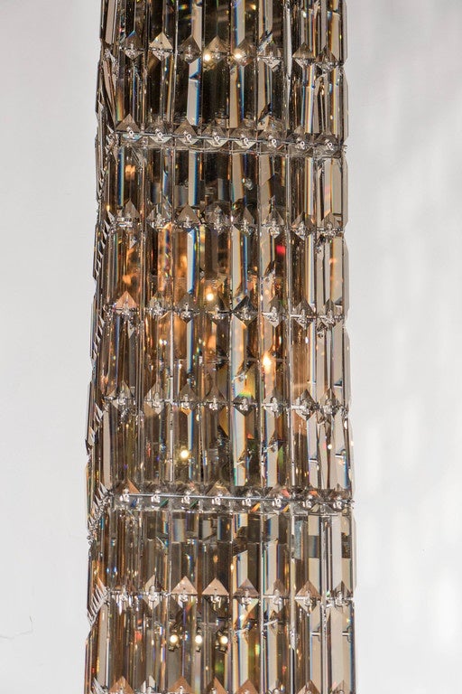 'Glitterbox' Column Chandelier by George Beadle for Swarovski 2