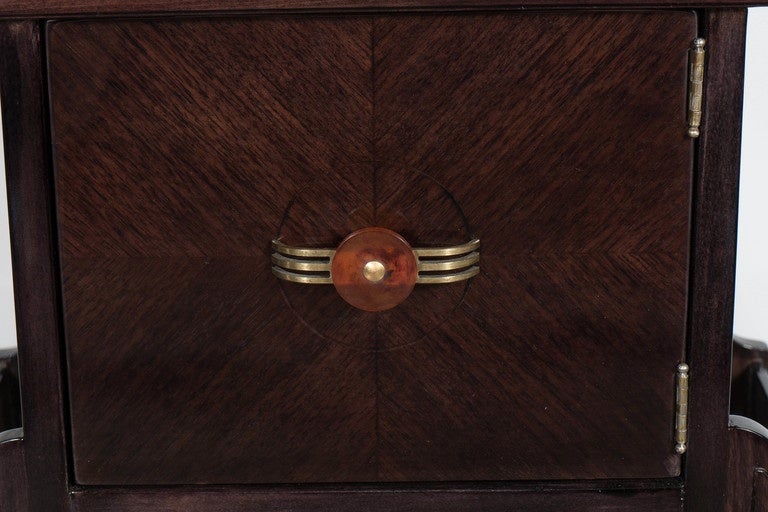 walnut telephone table