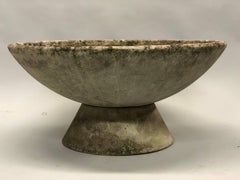 1 Large Mid-Century Modern Fiber Concrete Architectural Planter by Willy Guhl