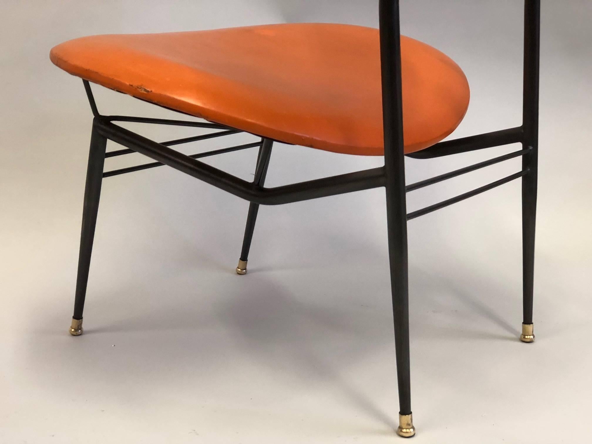 Deux paires de chaises longues italiennes mi-siècle moderne par Gastone Rinaldi en vente 2