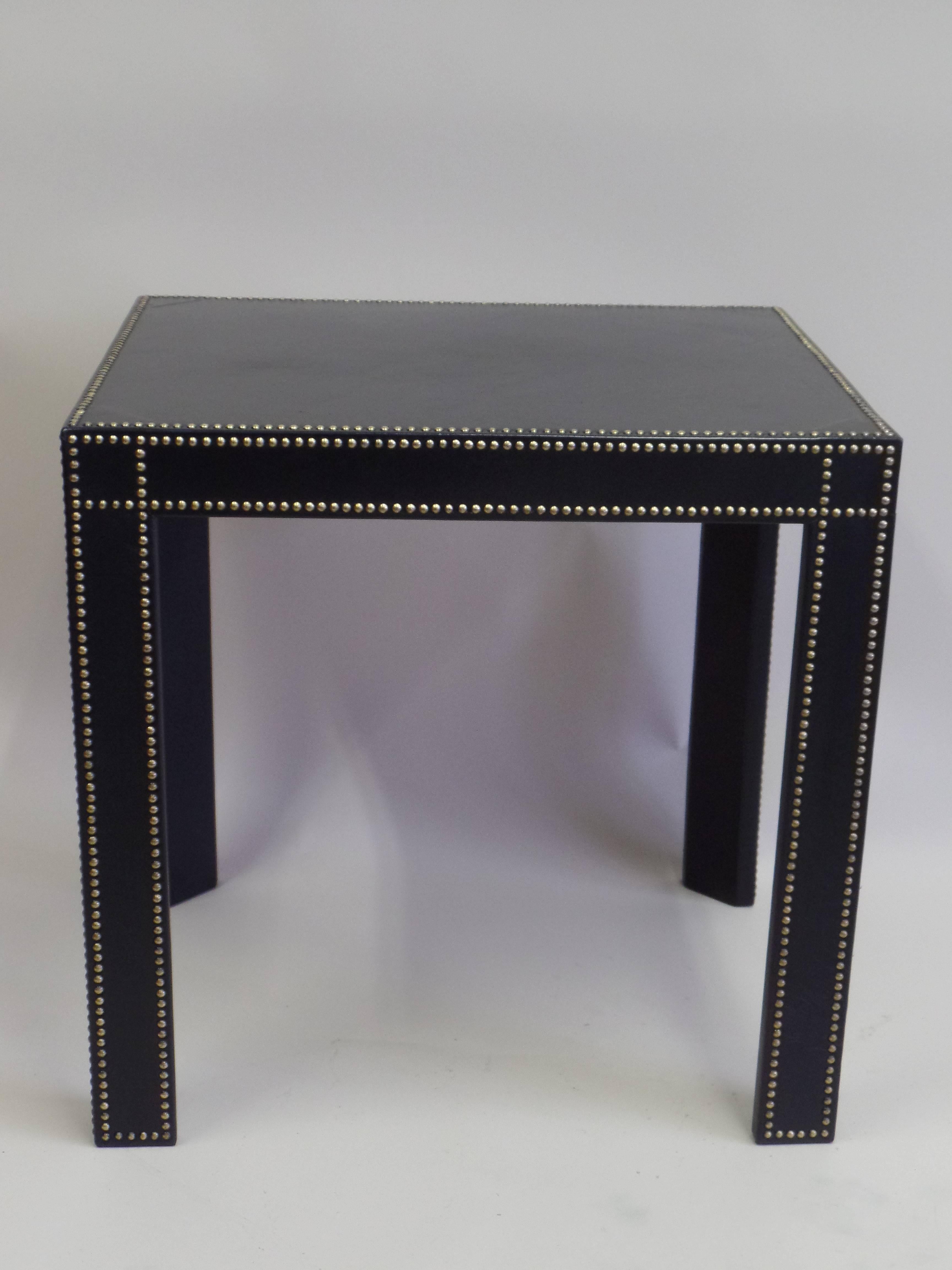 studded end table