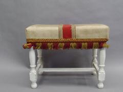 Pair of French Mid-Century Modern Neoclassical Stools or Benches circa 1940
