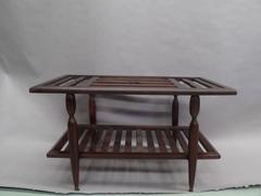 Double Level French Colonial Cocktail Table, French Indochina, 1930