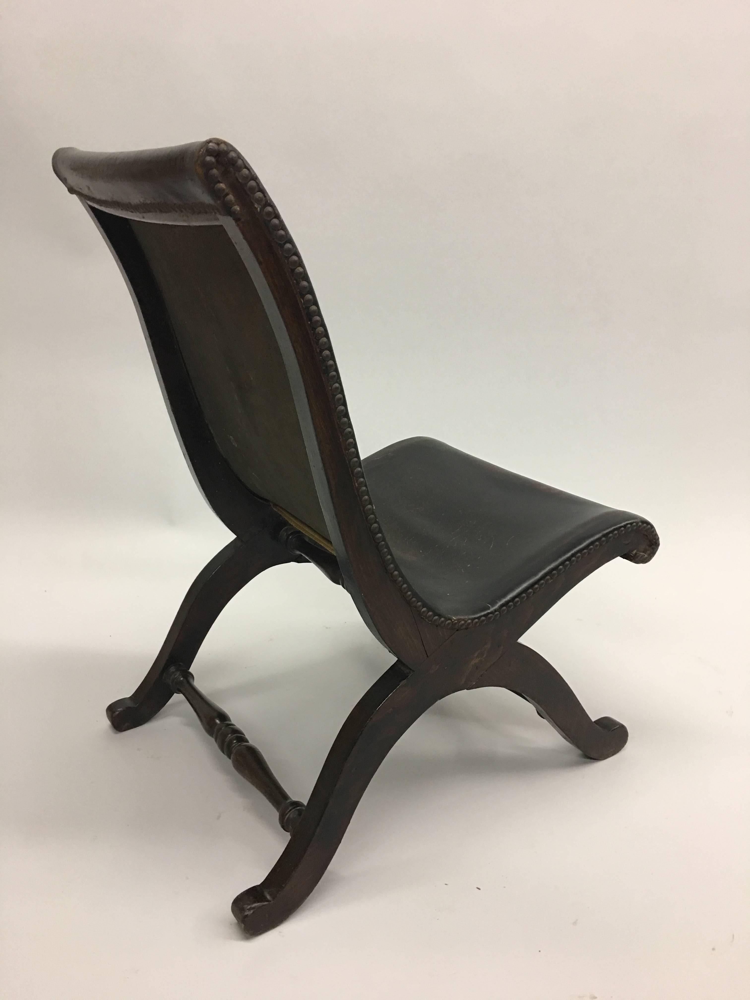 3 neoklassizistische Sessel/Loungesessel aus der Mitte des Jahrhunderts, Pierre Lottier, 1940  (Leder) im Angebot