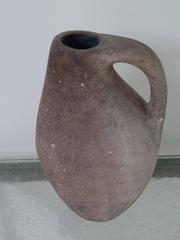 French Mid-Century Modern / Art Deco Ceramic Amphora/ Vase /Pitcher, 1930 Signed