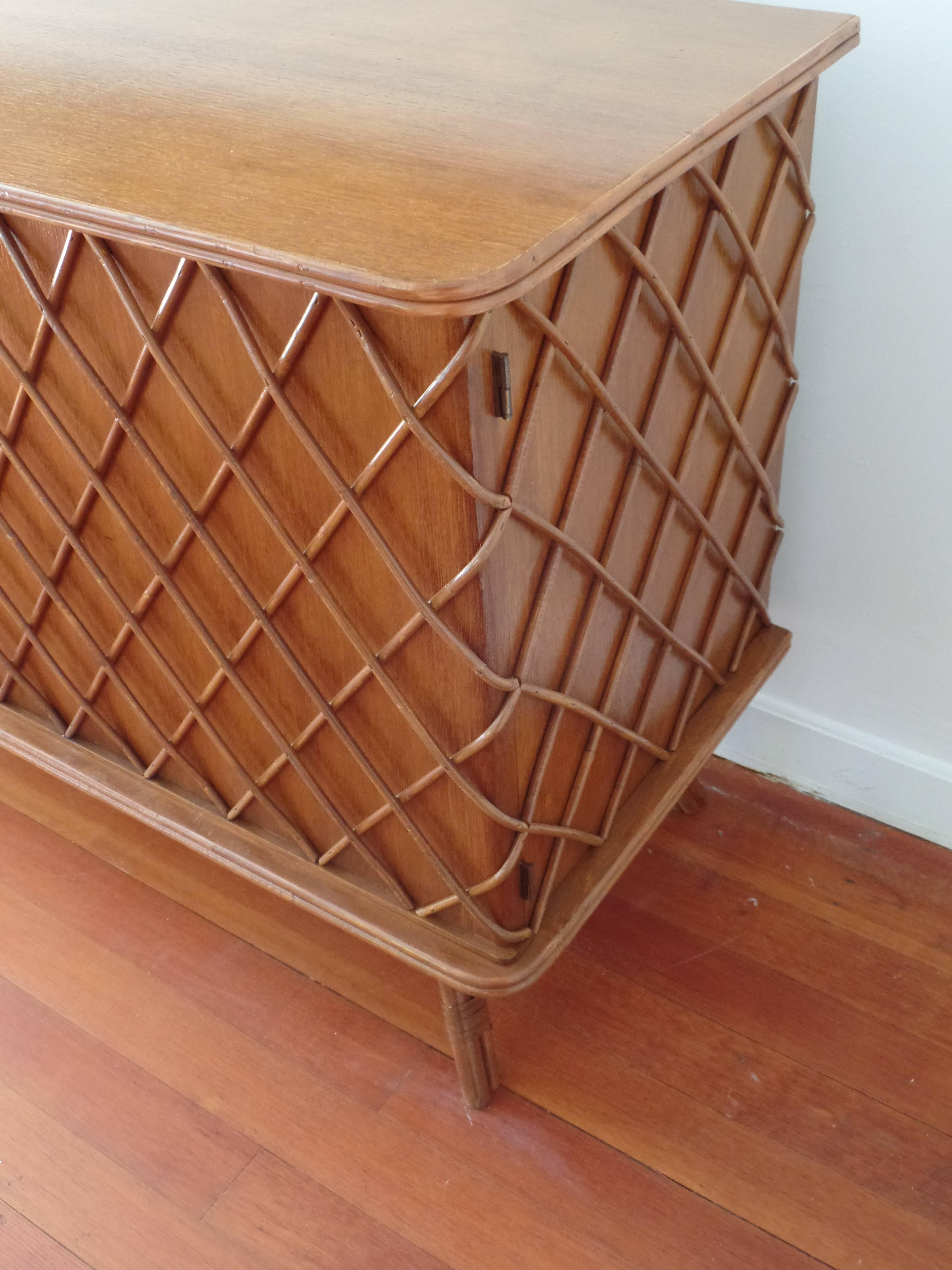 Hand-Carved French Mid-Century Modern 