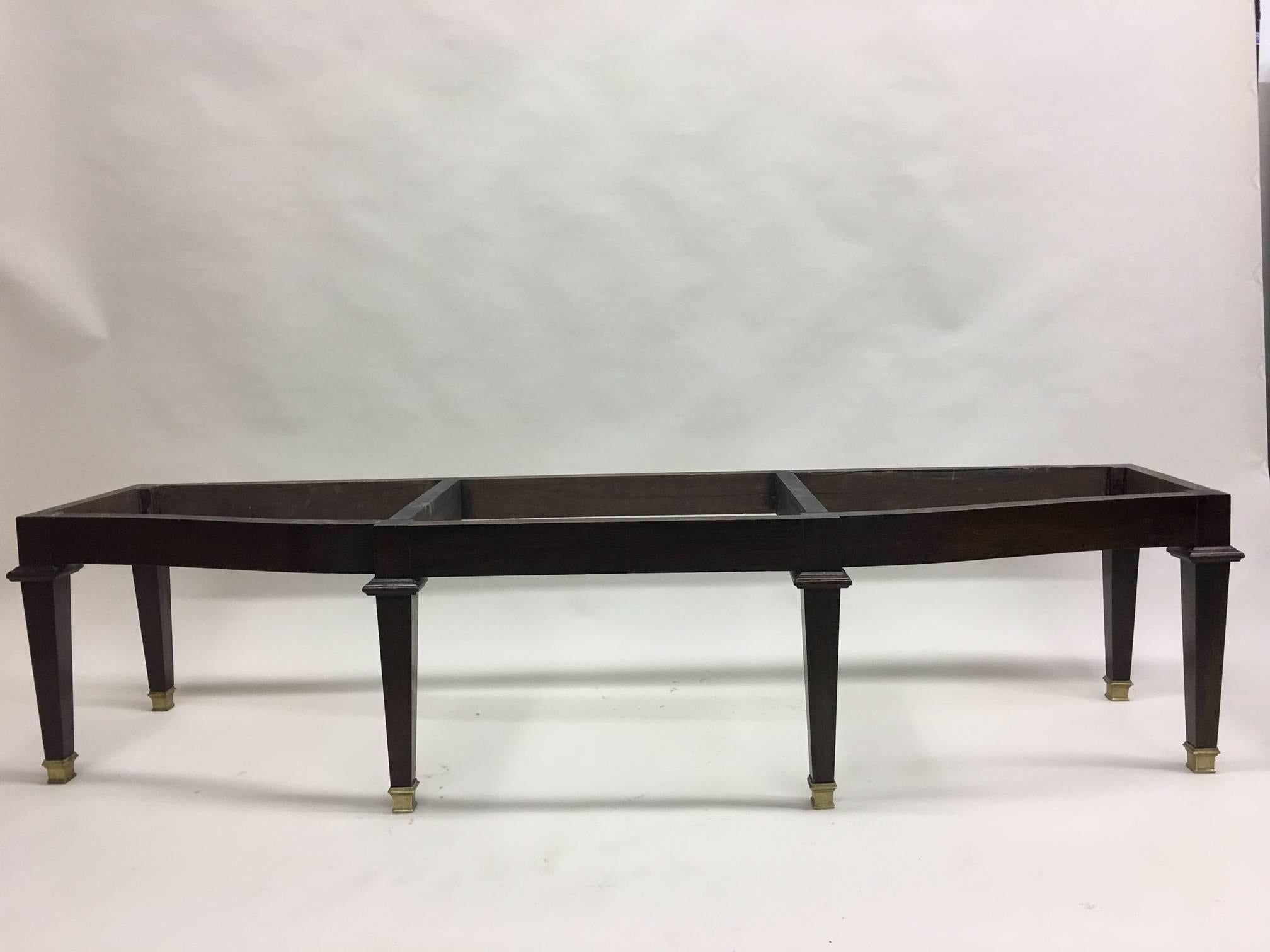 Mid-Century Modern Large French Midcentury Modern Neoclassical Bench Attr. to Andre Arbus, 1940