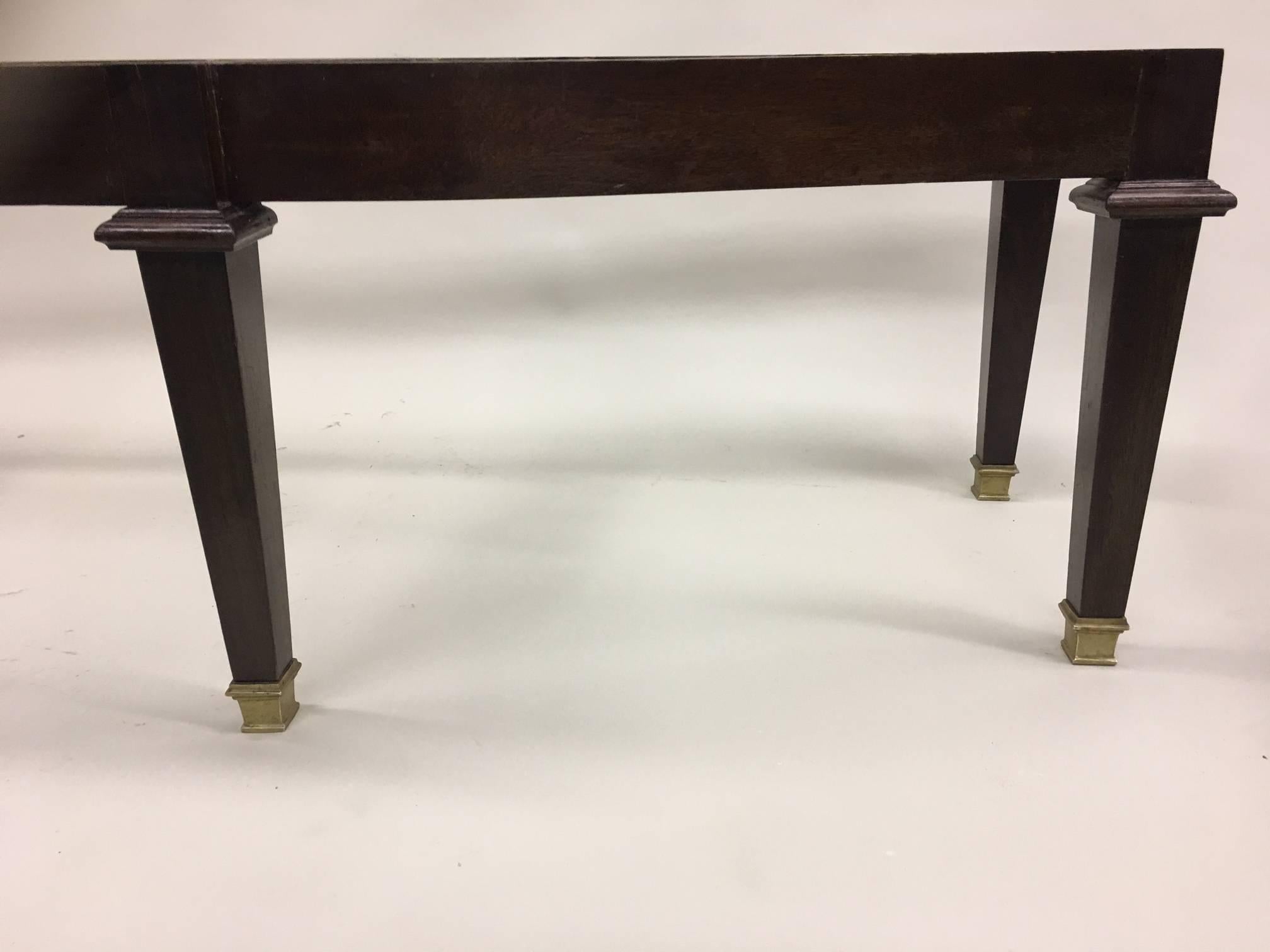 Mid-20th Century Large French Midcentury Modern Neoclassical Bench Attr. to Andre Arbus, 1940