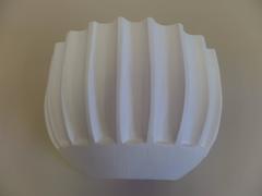 2 paires d'appliques murales françaises en plâtre Art Déco / Mid-Century Modern