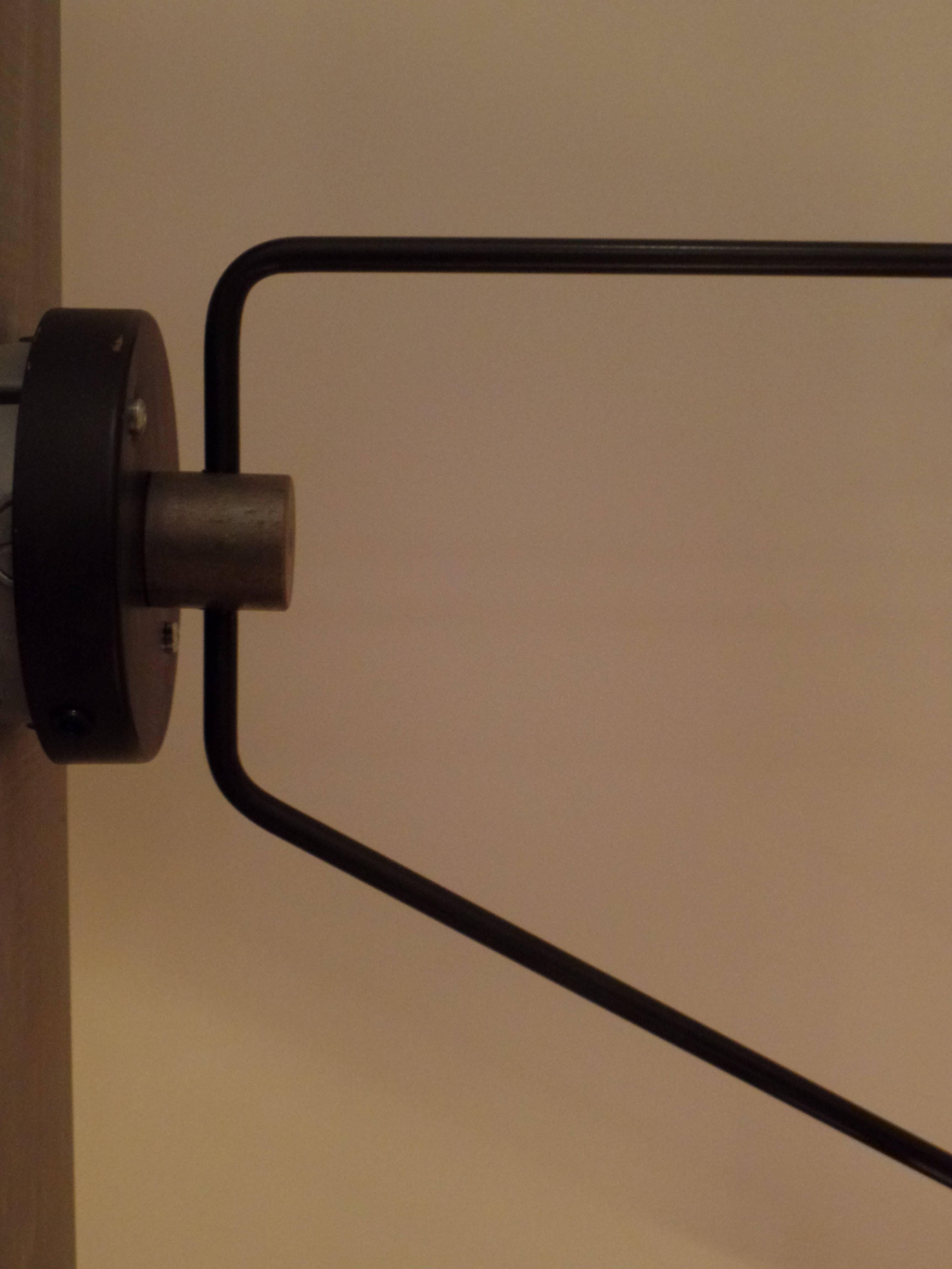 Four Modern Articulating Wall Arm Extension Lights / Sconces In Excellent Condition For Sale In New York, NY