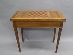 French Modern Neoclassical Louis XVI Game Table or Writing Desk by Maison Jansen