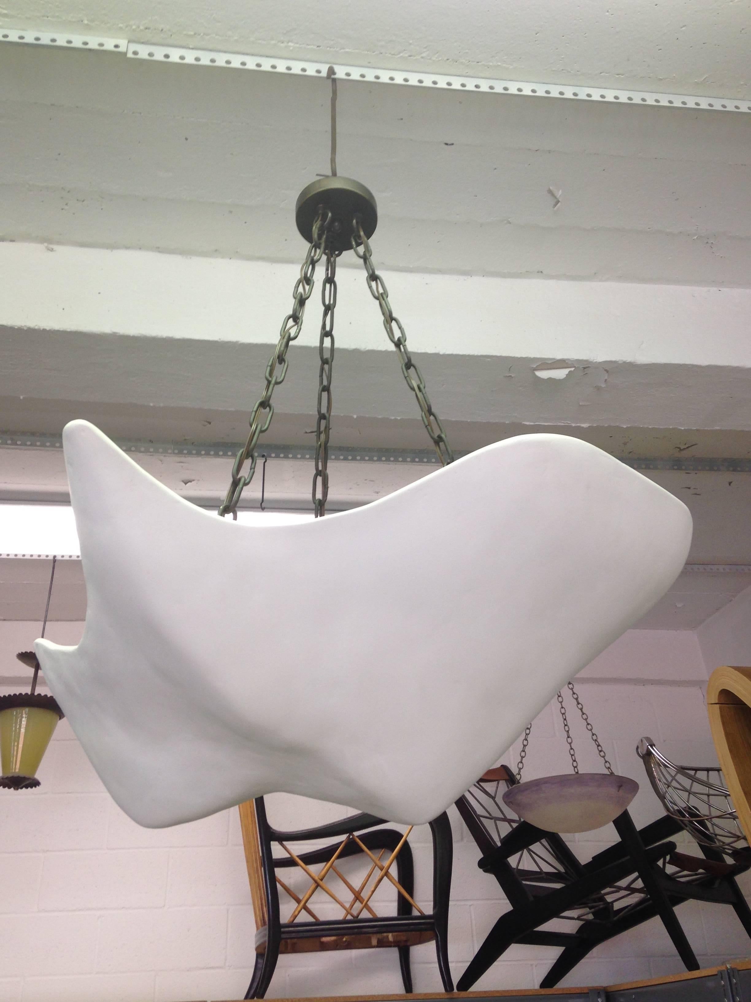 giacometti plaster chandelier